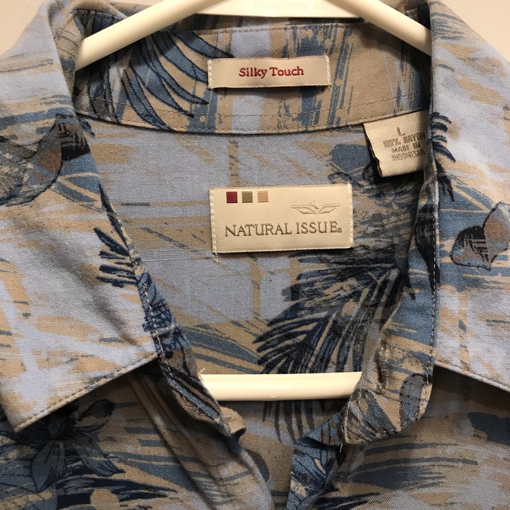 Hawaiian shirt by, Natural Issue, Size L - Picture 2 of 5